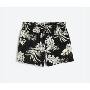 Bixby Nomad Smocked Waist Knit Floral Shorts Girl Size 6-7 NWT